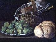 Luis Egidio Melendez Still Life With Figs Germany oil painting artist